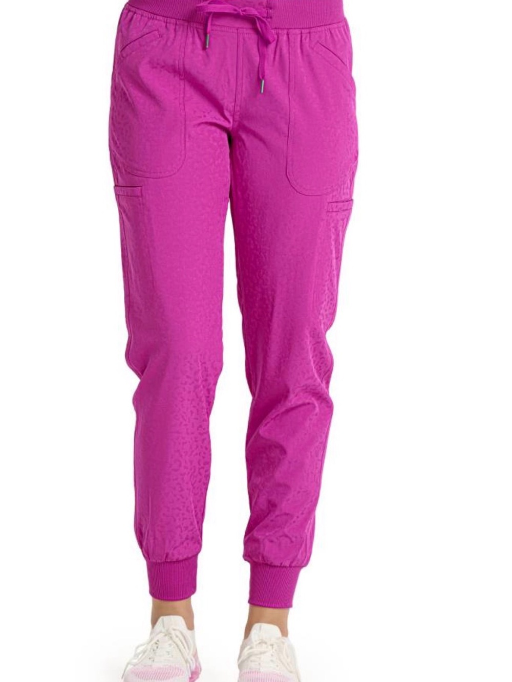 Zavala Ava Theresa Sheba Jacquard Cargo Jogger Scrub Pant (Style 3070)